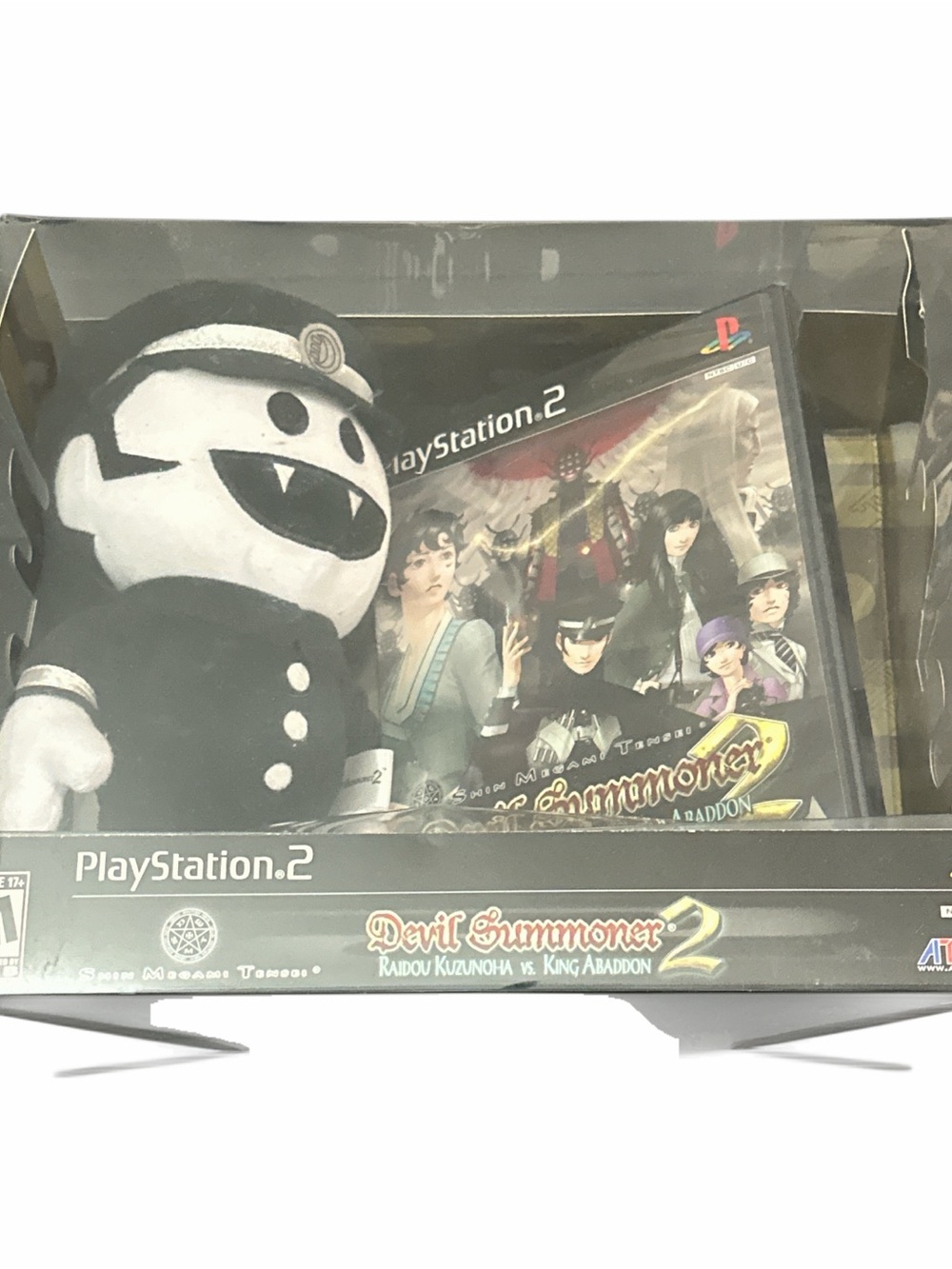 Sony Devil Summoner 2 Collector Set with Black and White Plush
